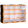 vidaXL Organizer z 16 średnimi szufladkami, 52x16x37 cm