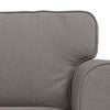 vidaXL Sofa 120cm 2 pcs Ciemnoszary Metal