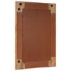 vidaXL Lustro łazienkowe Naturalny 50 x 70 x 3 cm Drewno z mango