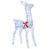 vidaXL 3D Renifer Bożonarodzeniowy LOVIISA 110 LED Niebieski