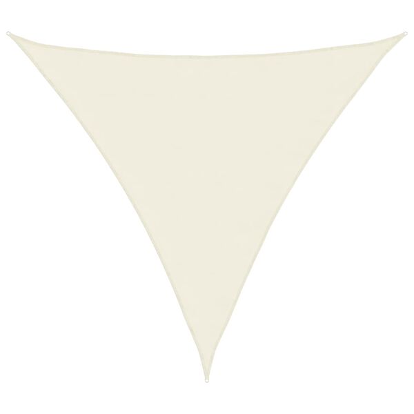 vidaXL Trójkątny żagiel ogrodowy, tkanina Oxford, 4,5x4,5x4,5 m