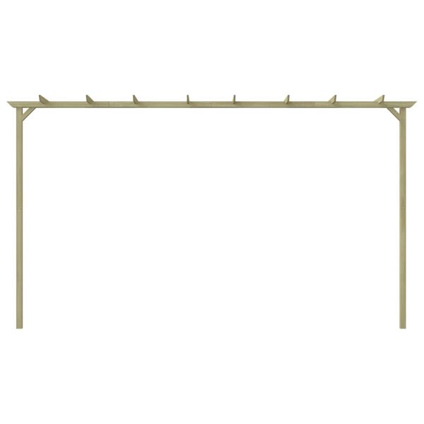 vidaXL Pergola ogrodowa, impregnowane drewno sosnowe, 360x200x60cm