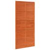 vidaXL Drzwi do stodoły Sosna woskowana 100 x 208 cm