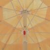 vidaXL Parasol plażowy w stylu hawajskim, naturalny, 180 cm