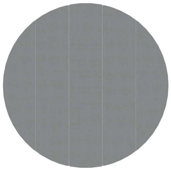 vidaXL Mata pod basen, jasnoszara, Ø550 cm, geowłóknina poliestrowa