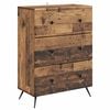 vidaXL Szafka z Szufladami 66 x 34,5 x 90 cm Drewno inżynieryjne