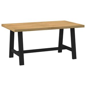 vidaXL St&oacute;ł jadalny, NOAIN, 160x90x75 cm, lite drewno sosnowe