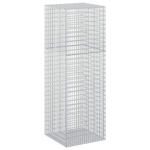 vidaXL Gabion z drutu 5 mm i siatką 5x2,5 cm 50x50x150 cm