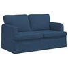vidaXL Sofa Niebieski 144 x 80 x 85 cm tkanina