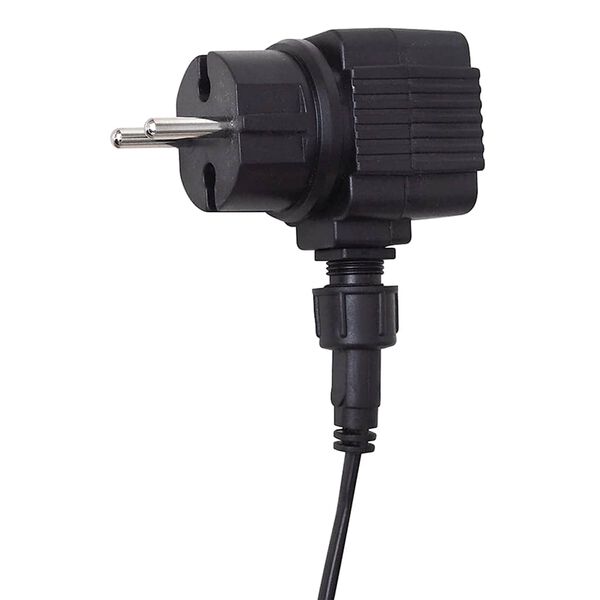 vidaXL Fontanna/wodospad do basenu, 30 cm, z oświetleniem LED