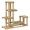 vidaXL Stojak na rośliny Biały 93,5 x 25 x 91,5 cm Lite Drewno Akacji