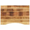 vidaXL Blat biurka, z wycięciem, 90x50x2,5 cm, surowe drewno mango