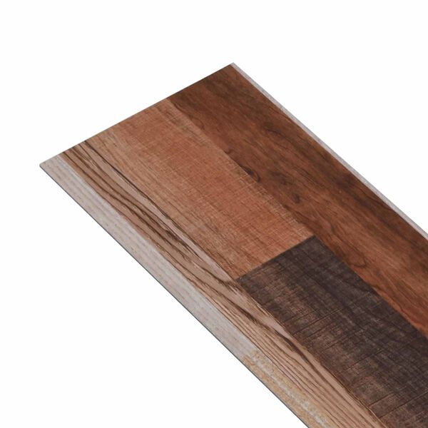 vidaXL Samoprzylepna Deska Podłogowa 32 pcs Wielokolorowe 4,46 m&sup2; PVC