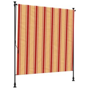 vidaXL Zewnętrzna Roleta Rolkowa Wielokolorowe 150 x 270 cm