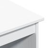 vidaXL Biurko Biały 112 x 50 x 75 cm Lite drewno sosnowe