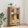 vidaXL Highboard z szufladą Dąb rzemieślniczy 69,5 x 31 x 115 cm