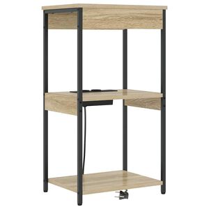 vidaXL Szafka Nocna Dąb Sonoma 41 x 31 x 76 cm Drewno inżynieryjne