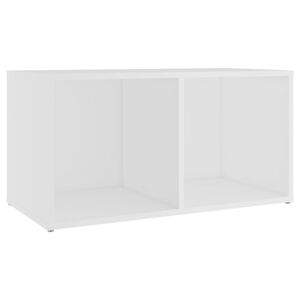 vidaXL Szafka pod TV, biała, 72x35x36,5 cm, materiał drewnopochodny