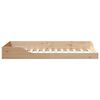 vidaXL Ramka ł&oacute;żka Brązowy 90 x 190 cm Lite drewno sosnowe