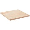 vidaXL Blat stołu, 90x90x2,5 cm, lite drewno sosnowe, kwadratowy