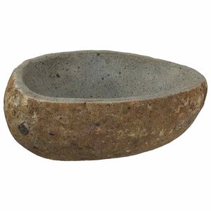 vidaXL Basin z rzeczonego kamienia (30-37) x (25-30) x 12 cm