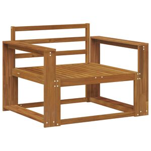 vidaXL Środkowa sofa ogrodowa Lite Drewno Akacji Naturalny