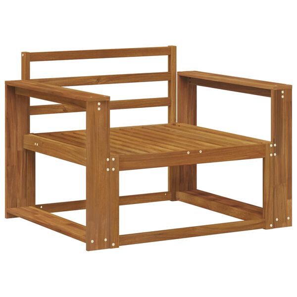 vidaXL Środkowa sofa ogrodowa Lite Drewno Akacji Naturalny