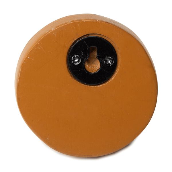 KidsDepot Wieszaki na odzież Xion, 4 szt., 8 cm, drewno, kolor terra