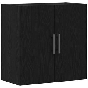 vidaXL Szafka ścienna 60 x 31,5 x 60 cm Drewno inżynieryjne Czarny Dąb