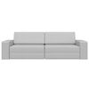 vidaXL Sofa Bed 200cm Szary chmur tkanina