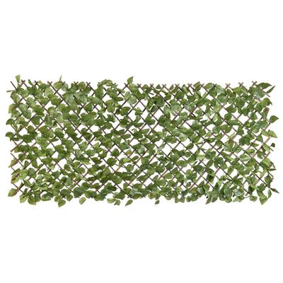 Nature Kratka ogrodowa z listkami laurowymi, 90x180 cm, zielone liście