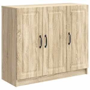 vidaXL Bufet dąb Sonoma 89 x 34,5 x 77 cm Drewno inżynieryjne
