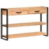 vidaXL Szafka, 120x30x75 cm, lite drewno akacjowe