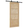 vidaXL Drzwi przesuwne ORKDAL naturalny 86 x 198,5 cm