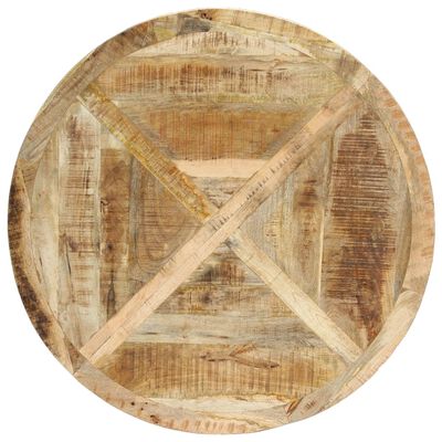 vidaXL Stół jadalniany, okrągły, 120 x 76 cm, lite drewno mango