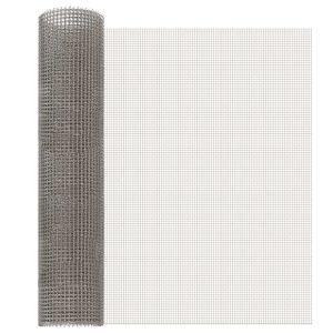 vidaXL Siatka ekranowa 60 x 200 cm 3 Mesh Stal nierdzewna 201 srebrny