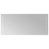 vidaXL Lustro łazienkowe LED przezroczysty 90 x 40 cm szkło hartowane