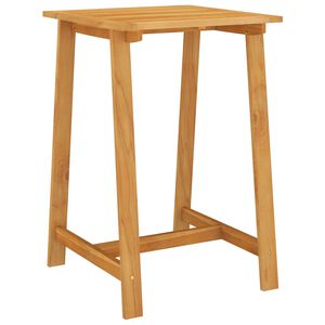 vidaXL Ogrodowy stolik barowy, 70x70x104 cm, lite drewno akacjowe