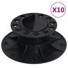 vidaXL Regulowane wsporniki tarasowe, 10 szt., 60-68 mm