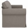 vidaXL Sofa Ciemnoszary