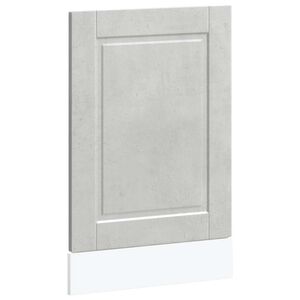 vidaXL Panel do zmywarki, Porto, szarość betonu, 45x1,5x57 cm