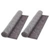 vidaXL Filcowe maty malarskie, 2 szt., 50 m, 180 g/m&sup2;, szare