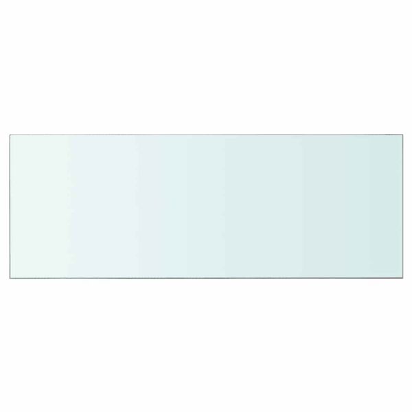 vidaXL Półka szklana, bezbarwny panel, 80x30 cm