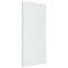 vidaXL Ścianki boczne do zadaszenia drzwi 2 szt., przezroczysta, szkło