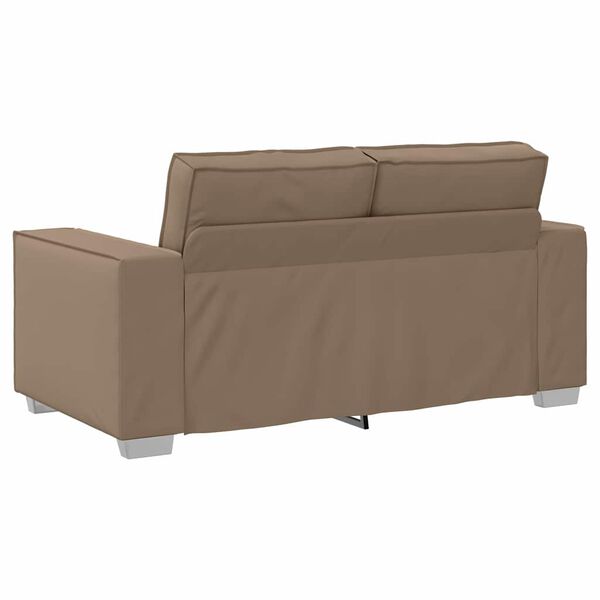 vidaXL Sofa Cappuccino 160 x 78 x 84 cm tkanina