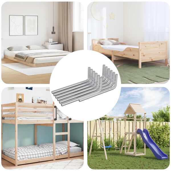 vidaXL Klucz Szesnastokątny 2118 pcs Srebrny 32 x 86 mm Stal