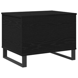 vidaXL Stolik kawowy Czarny dąb 60 x 44,5 x 45 cm