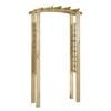 vidaXL Pergola ogrodowa z kratką, 110x60x210 cm, drewno sosnowe