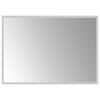 vidaXL Lustro łazienkowe LED przezroczysty 70 x 50 cm szkło hartowane