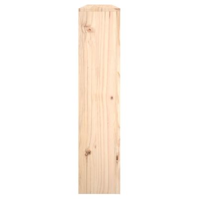 vidaXL Osłona grzejnika, 153x19x84 cm, lite drewno sosnowe